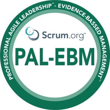 Professional Agile Leadership™ – Evidence-Based Management (PAL EBM)