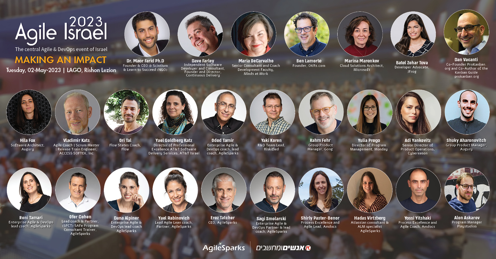 Agile Israel 2023, AgileSparks, agileisrael, agile